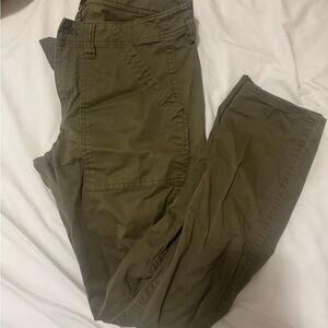 J. Crew Olive Green Women's Cargo Jeans